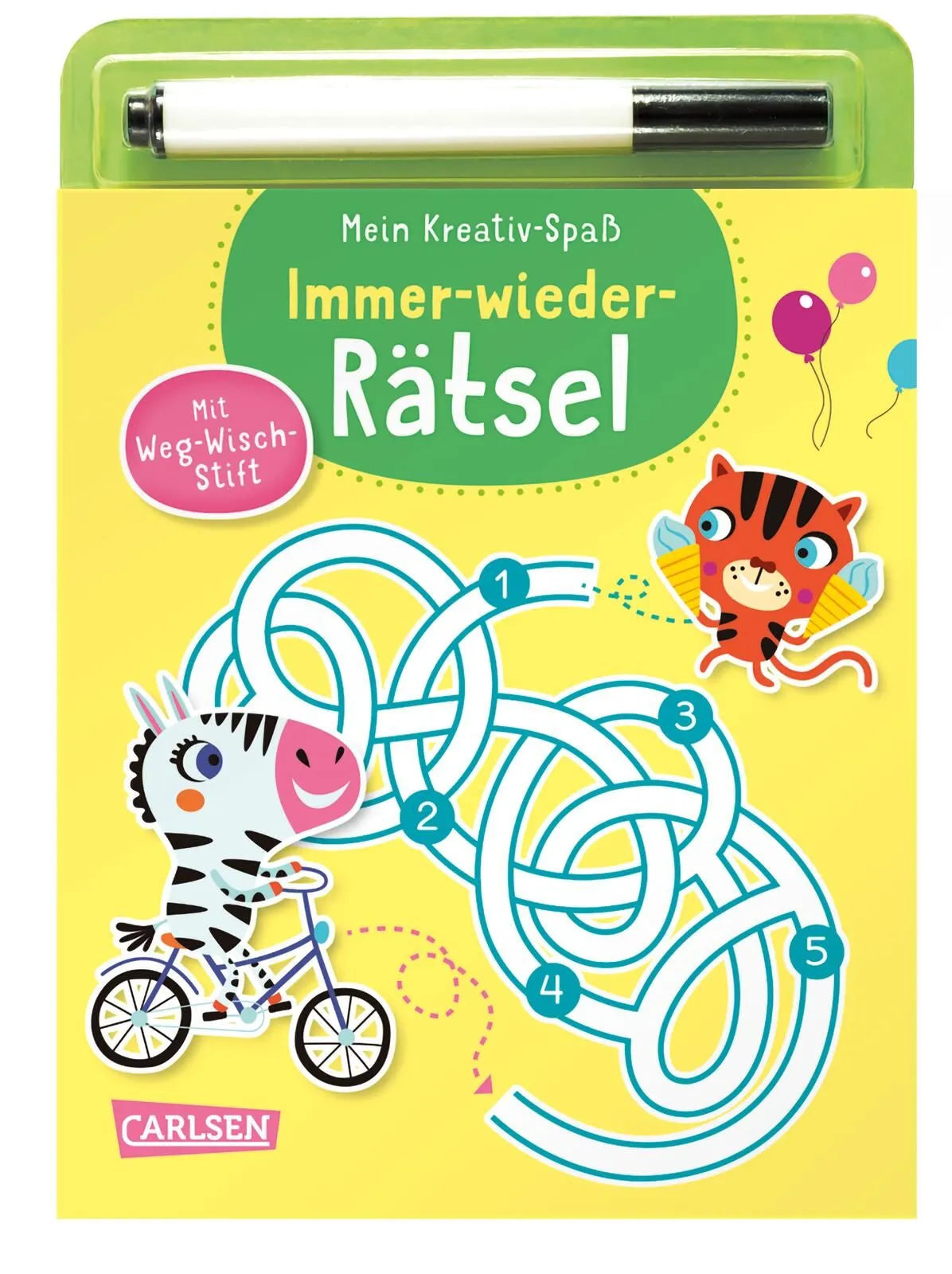 Cover: Immer-wieder-Rätsel (Taschenbuch) von Toni Stemp
