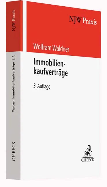 Buchcover von 'Immobilienkaufverträge' - Taschenbuch von Wolfram Waldner