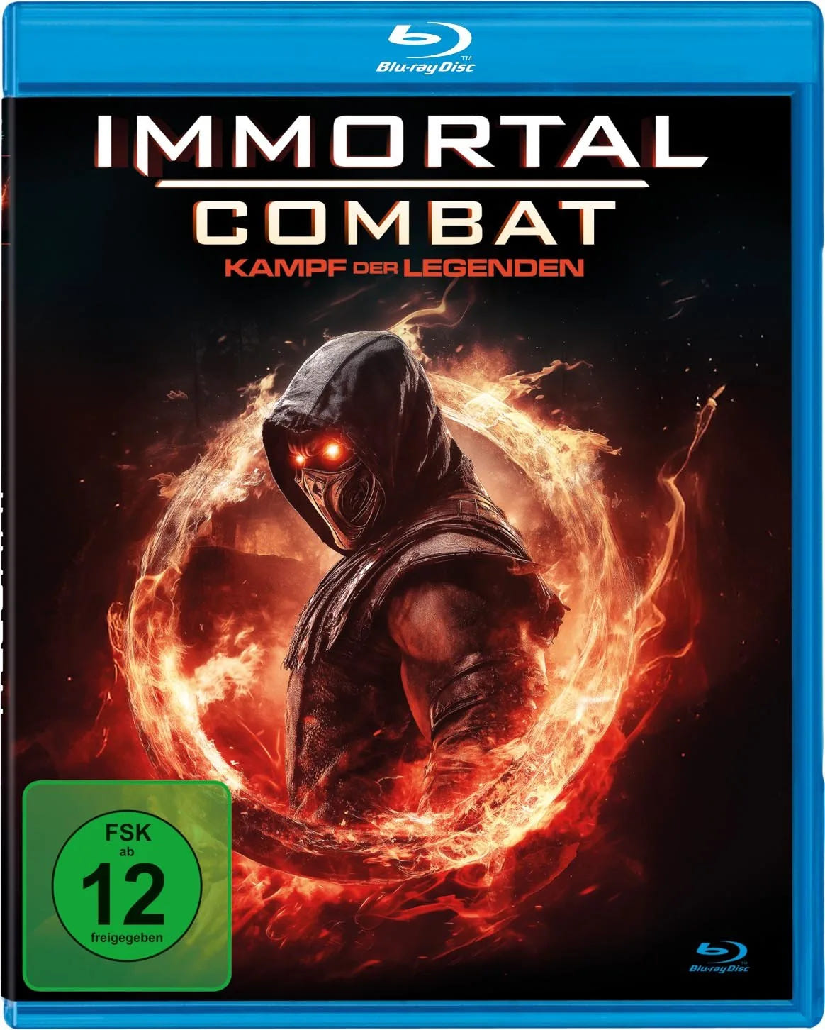 Blu-ray-Cover: Immortal Combat - Kampf der Legenden. Regie: Monroe Robertson