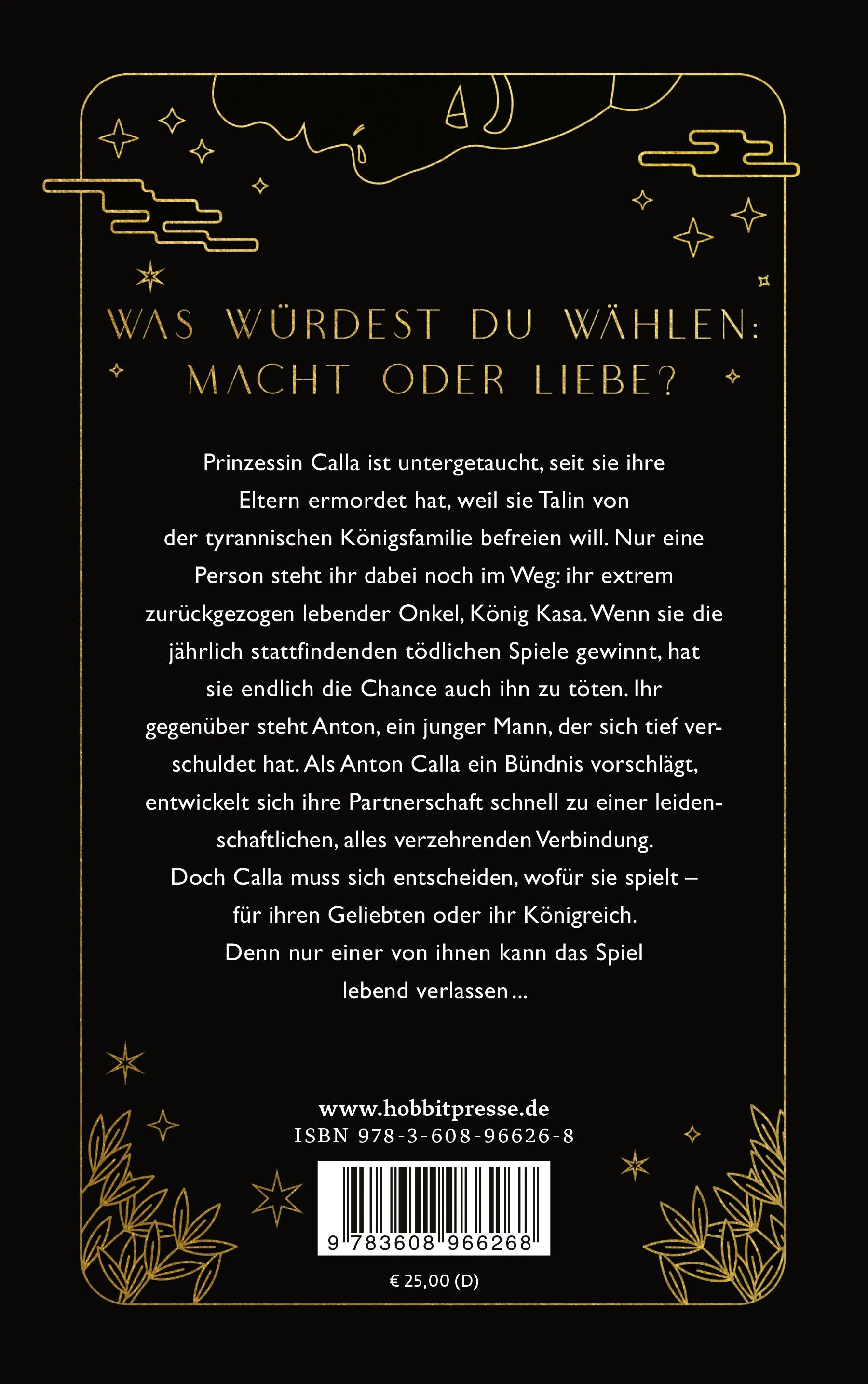 Rückseite: Immortal Longings (Hardcover)
