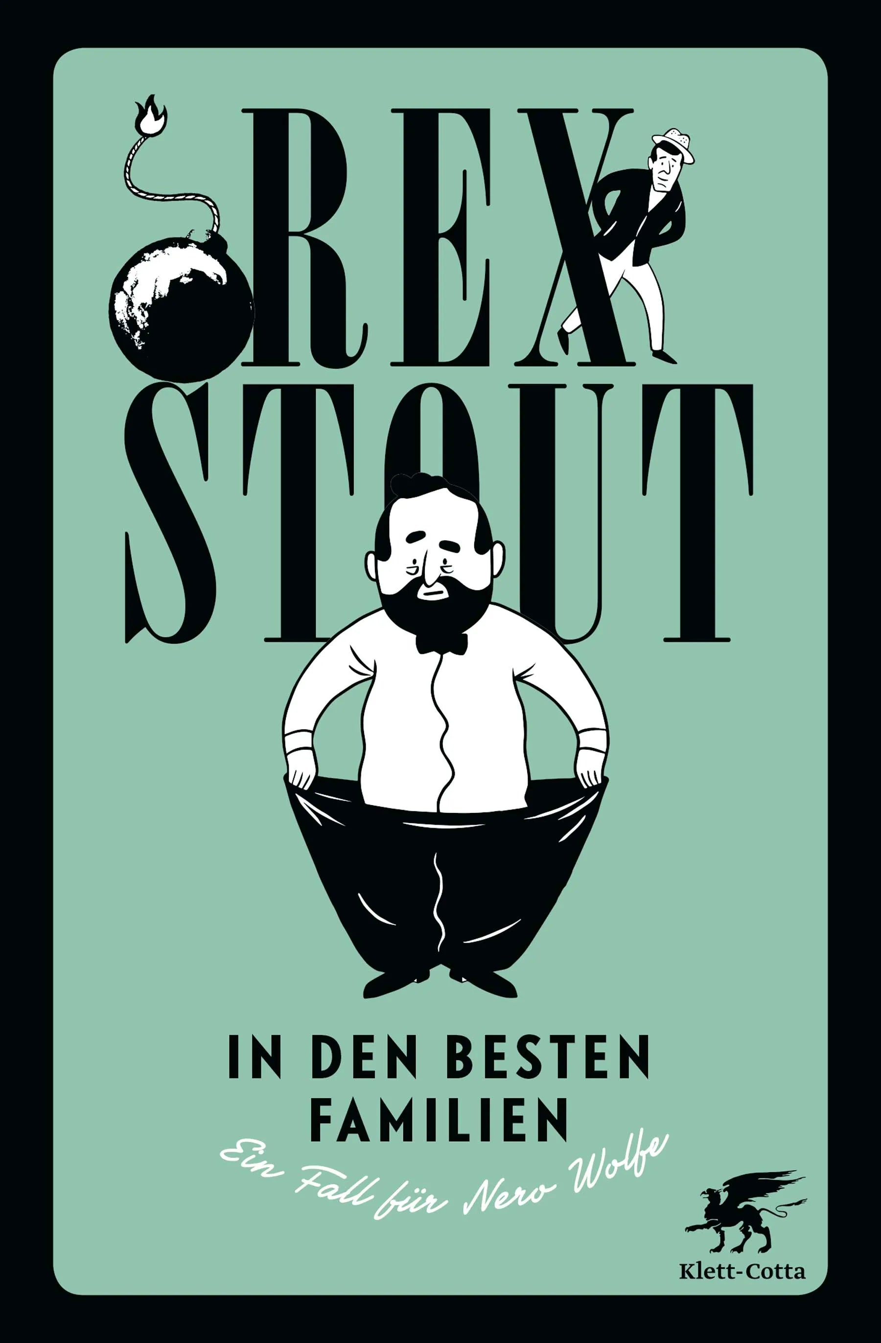 Buchcover von 'In den besten Familien' - Gebundene Ausgabe von Rex Stout