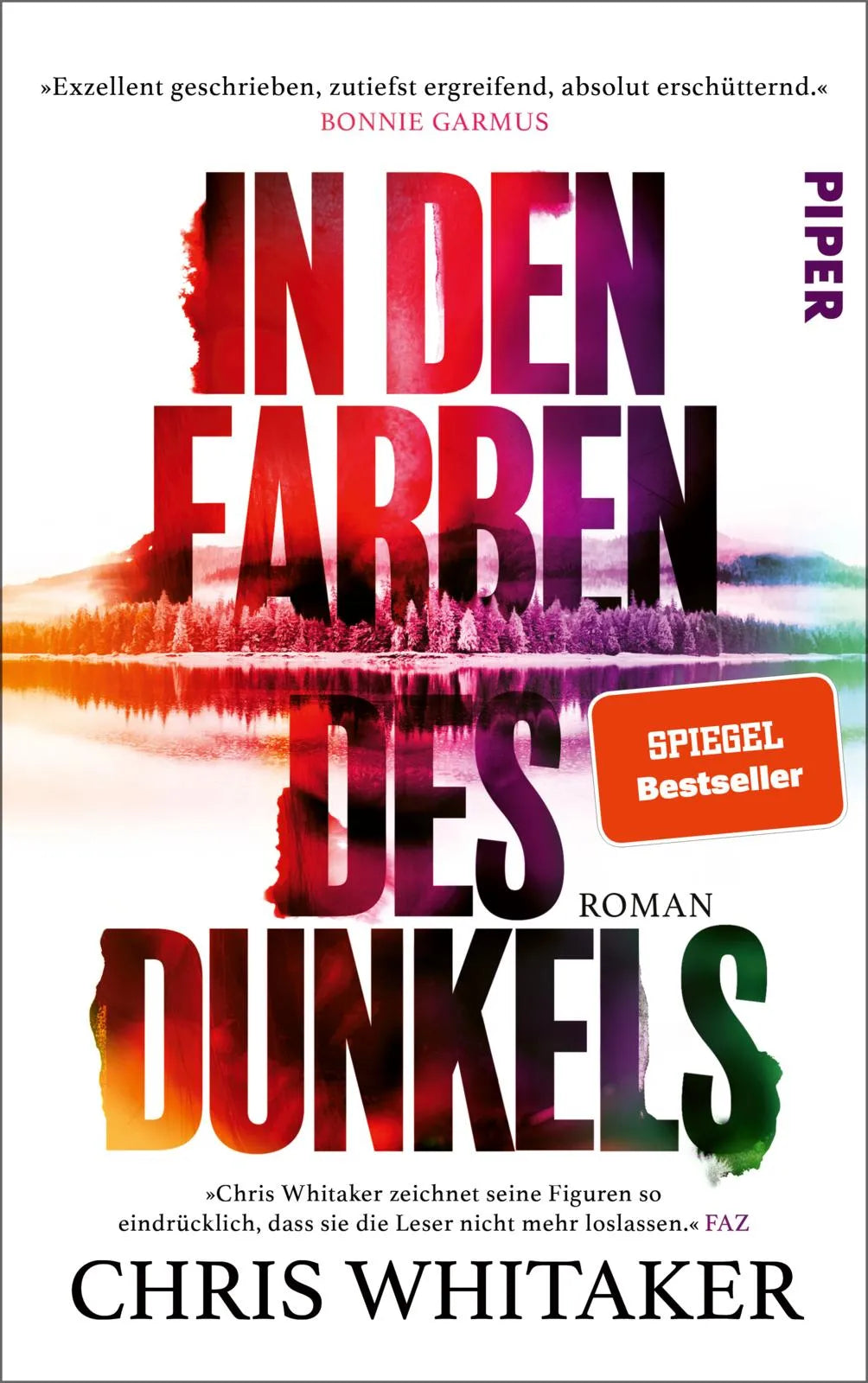 Buchcover von 'In den Farben des Dunkels' - Gebundene Ausgabe von Chris Whitaker