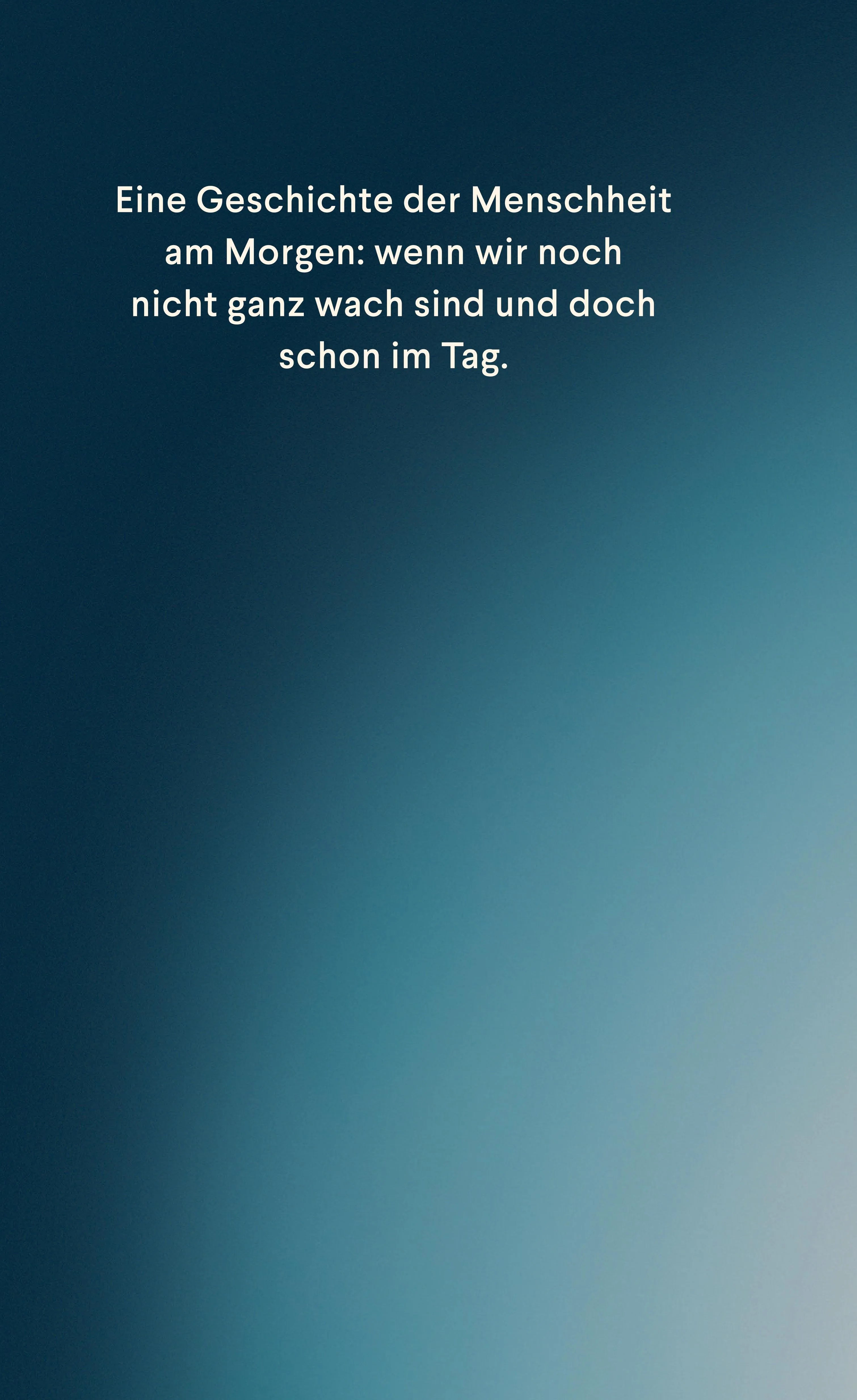 Rückseite: In den Tag (Hardcover)