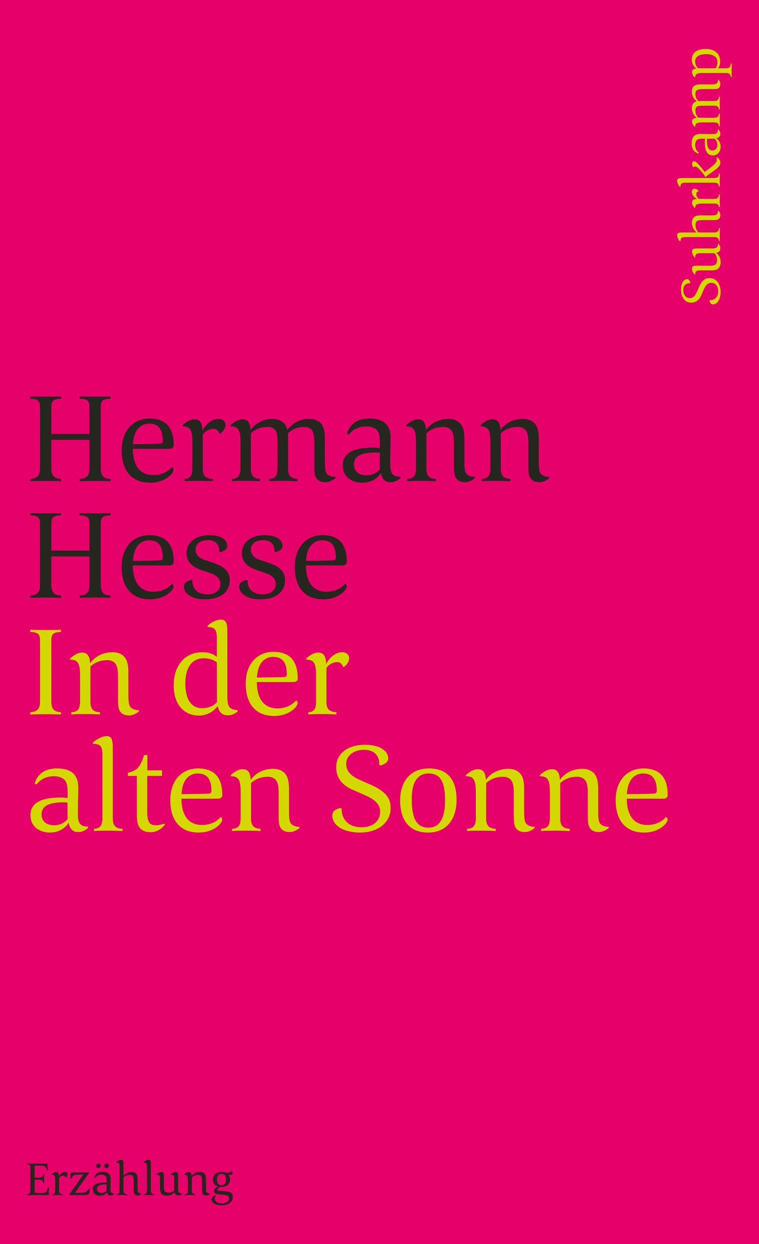 Buchcover von 'In der alten Sonne' - Taschenbuch von Hermann Hesse