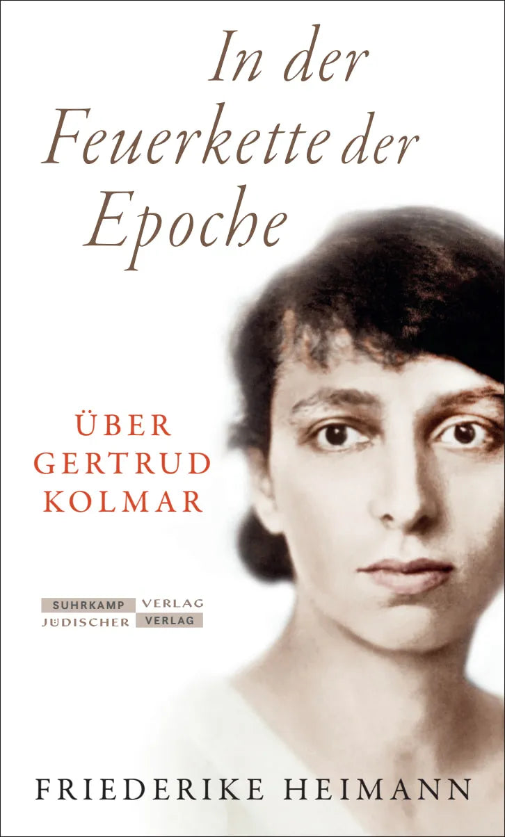 Buchcover von 'In der Feuerkette der Epoche' - Gebundene Ausgabe von Friederike Heimann