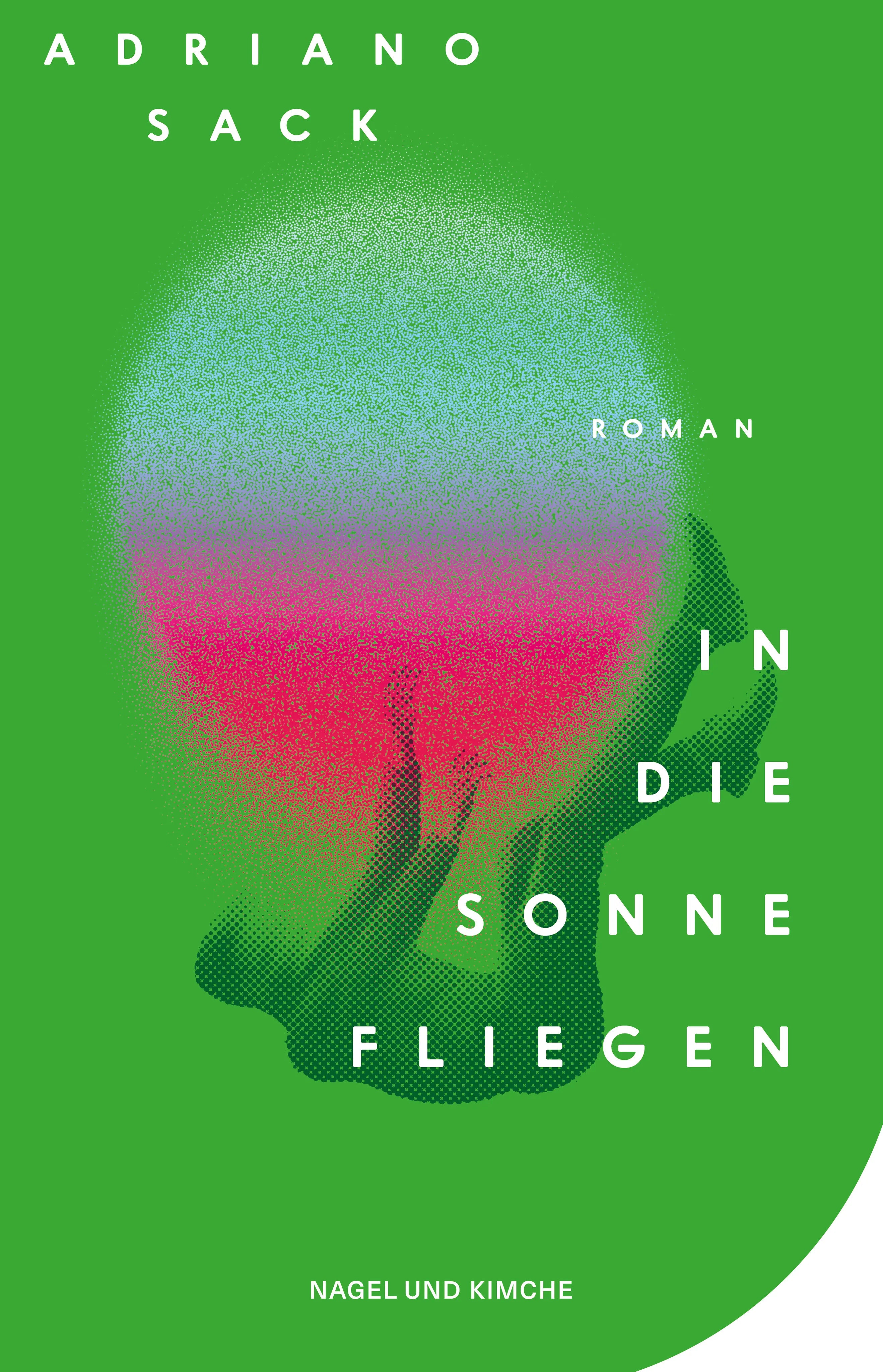 Buchcover von 'In die Sonne fliegen' - Gebundene Ausgabe von Adriano Sack