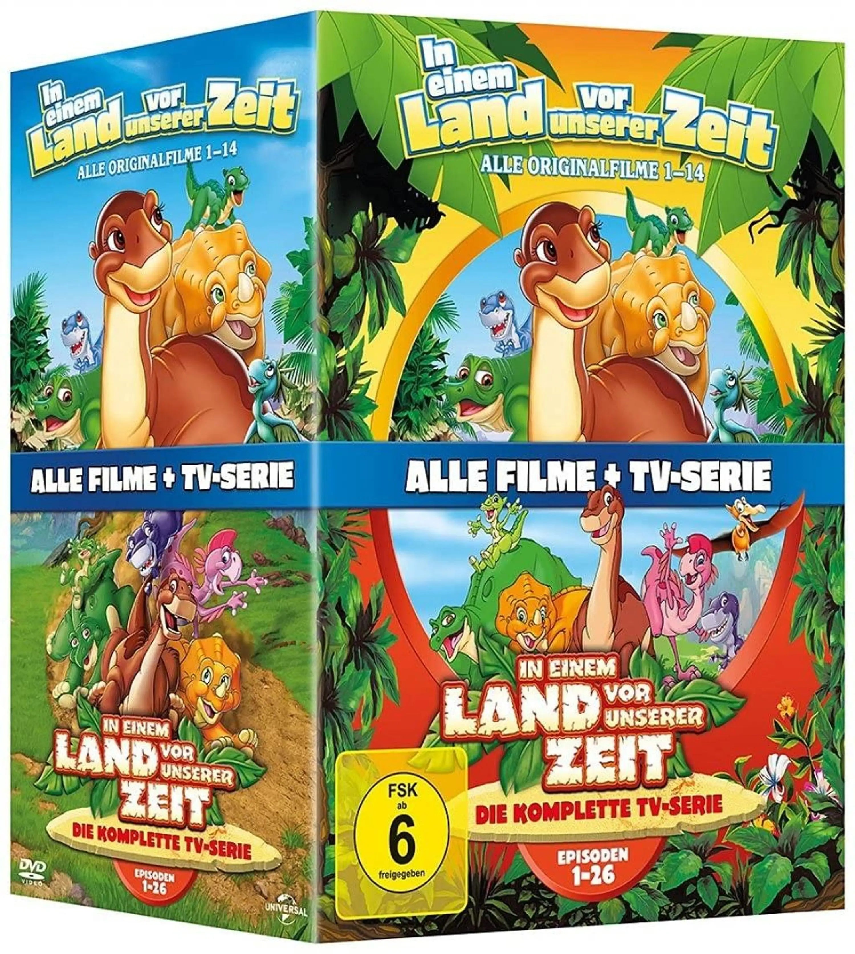 In einem Land vor unserer Zeit 1–14 DVD Cover – Frontcover Bild