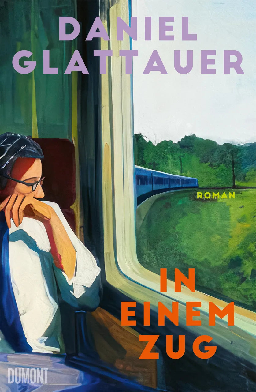 Cover: In einem Zug (Hardcover) von Daniel Glattauer