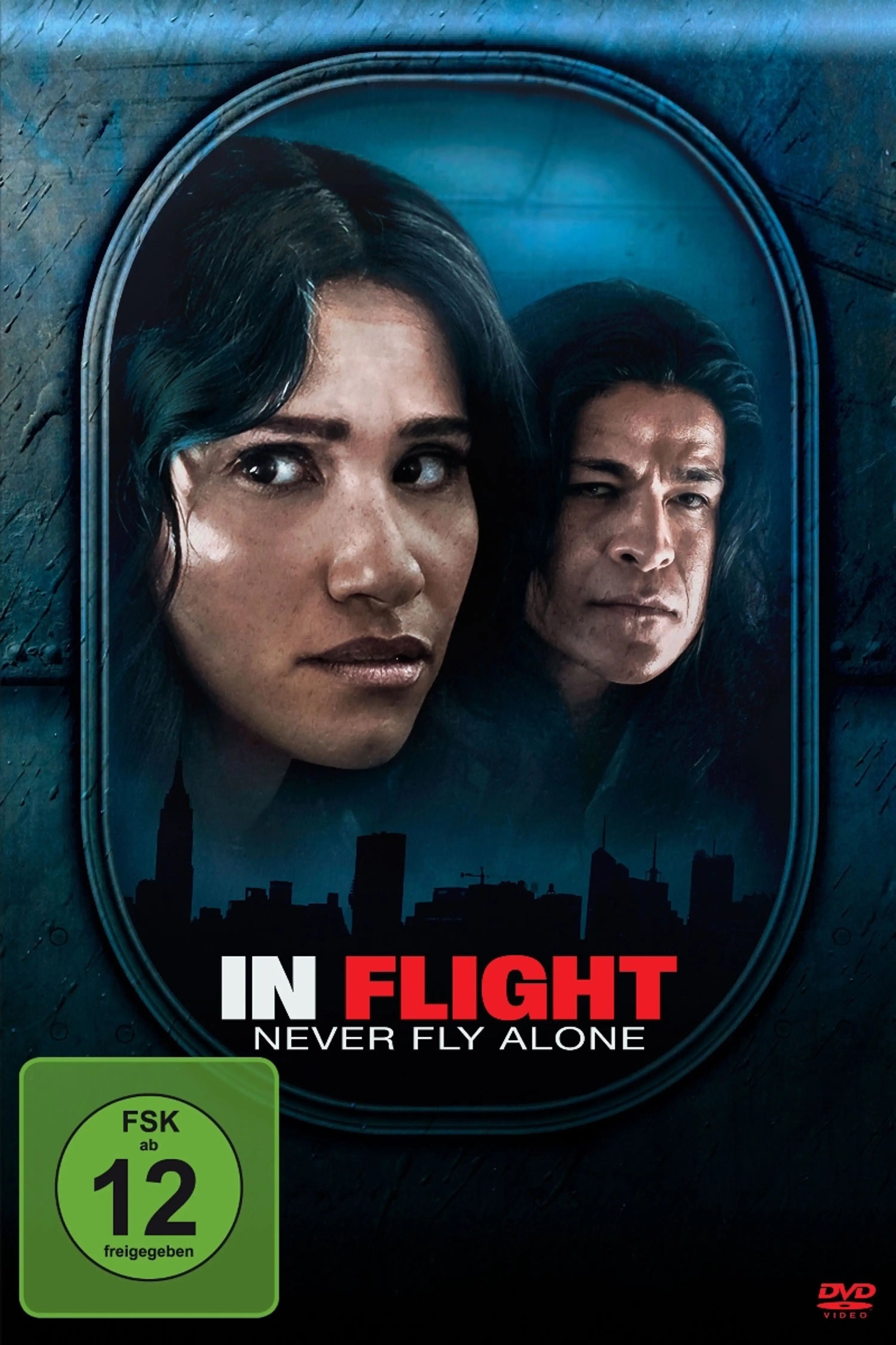 In Flight – Never Fly Alone DVD Cover – Frontcover Bild
