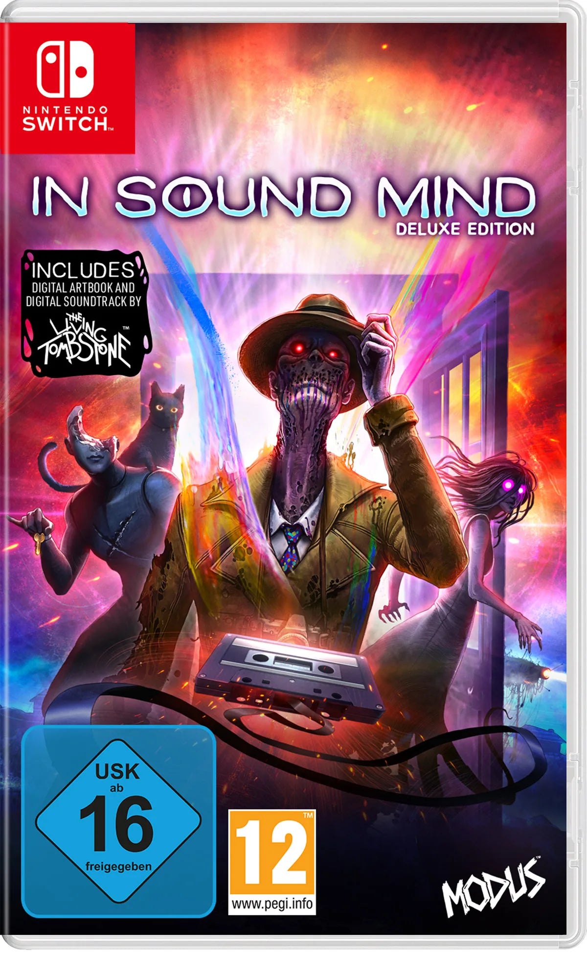 Cover: In Sound Mind (Deluxe Edition) für Nintendo Switch. Publisher: astragon Entertainment GmbH