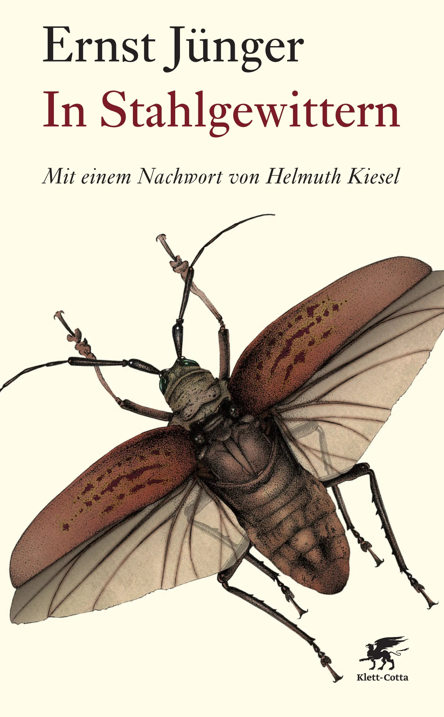 Buchcover von 'In Stahlgewittern' - Gebundene Ausgabe von Ernst Jünger