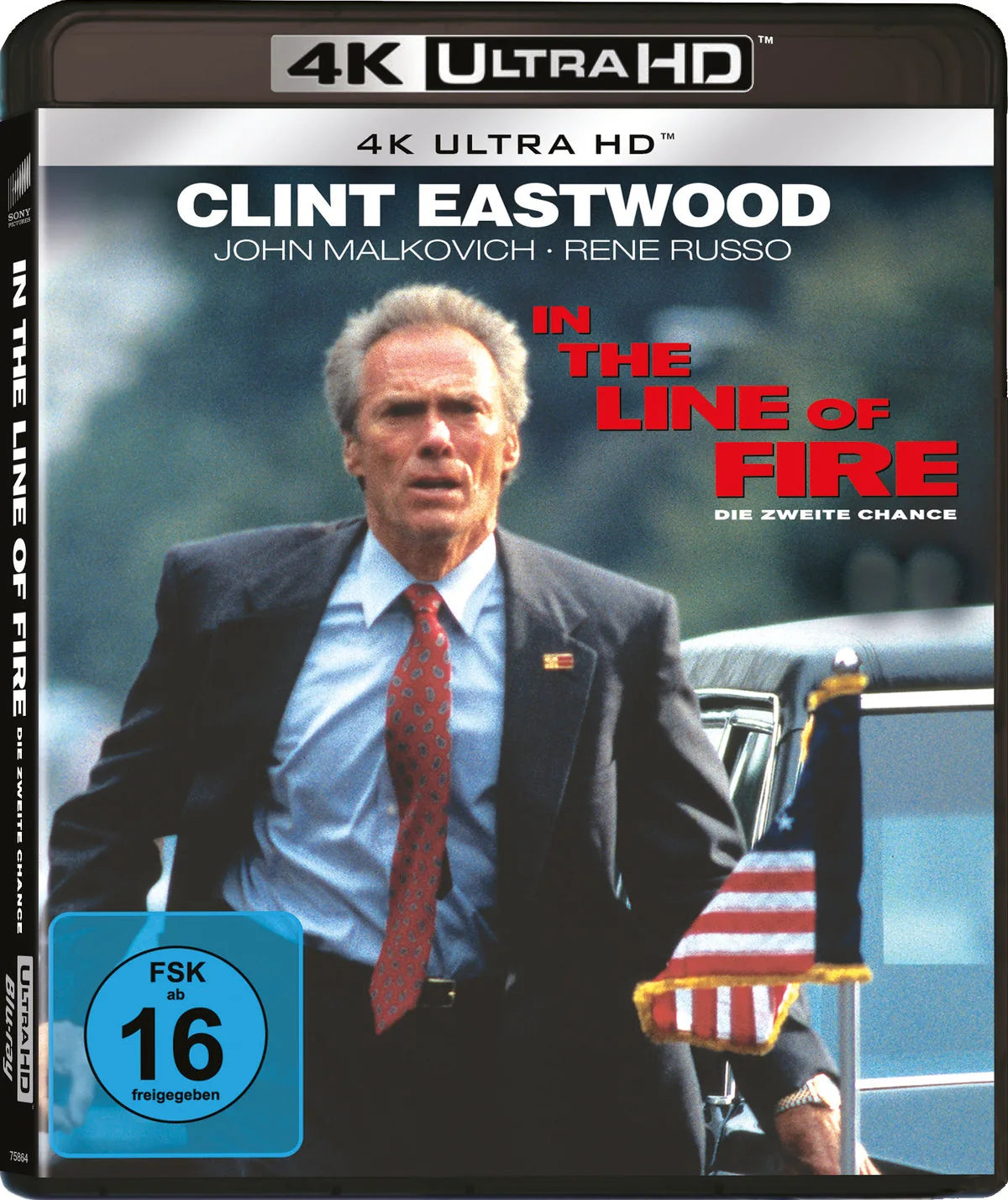 In The Line Of Fire - Die zweite Chance - Blu-ray 4K Ultra HD