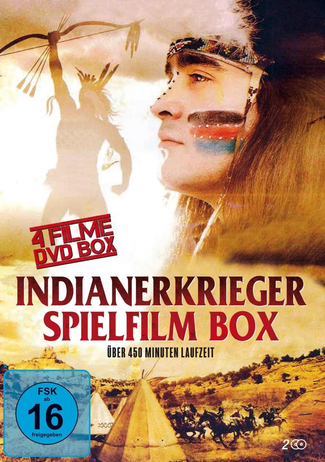 Indianerkrieger Spielfilm Box - DVD