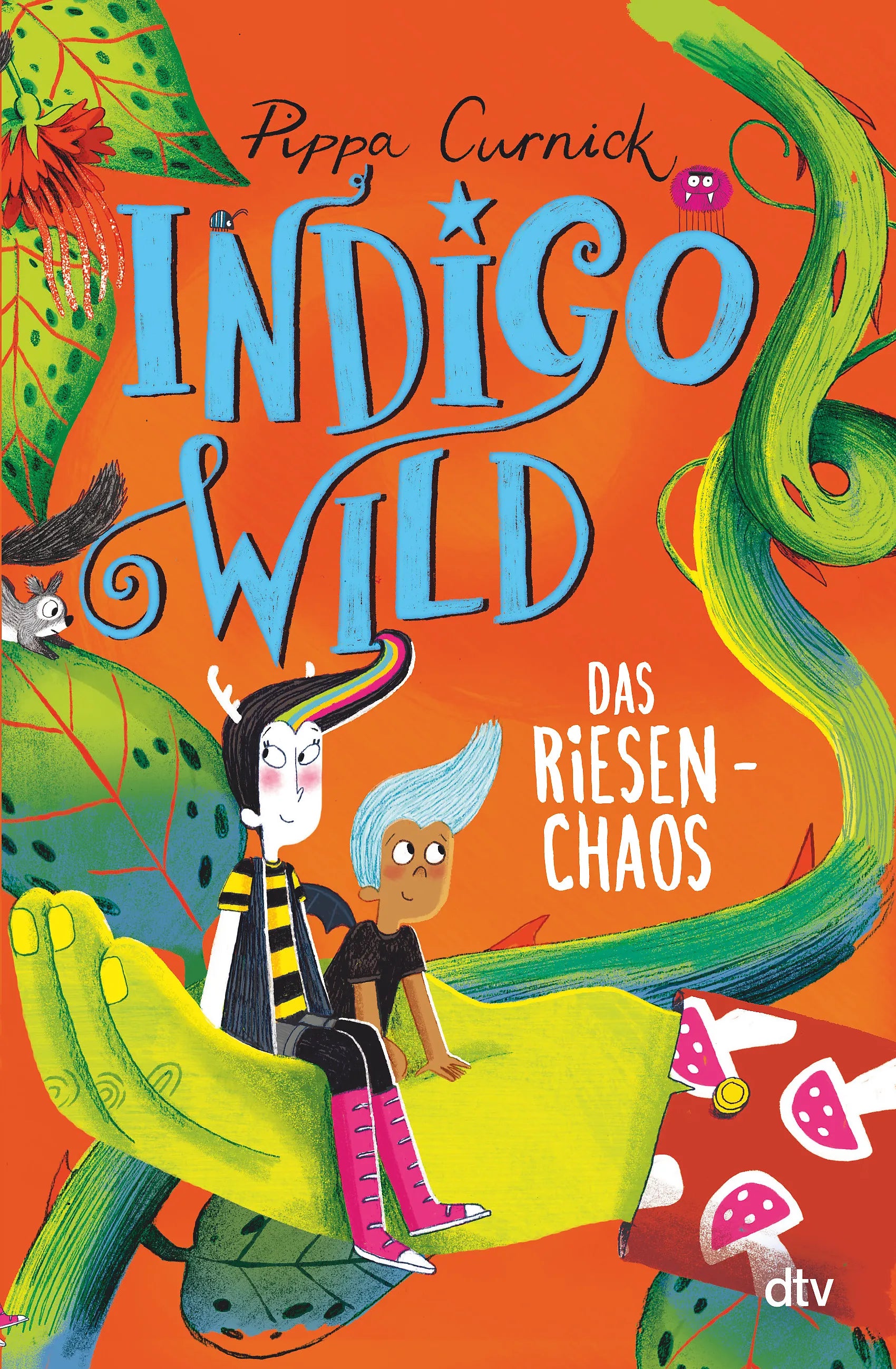 Buchcover von 'Indigo Wild – Das Riesen-Chaos' - Gebundene Ausgabe von Pippa Curnick