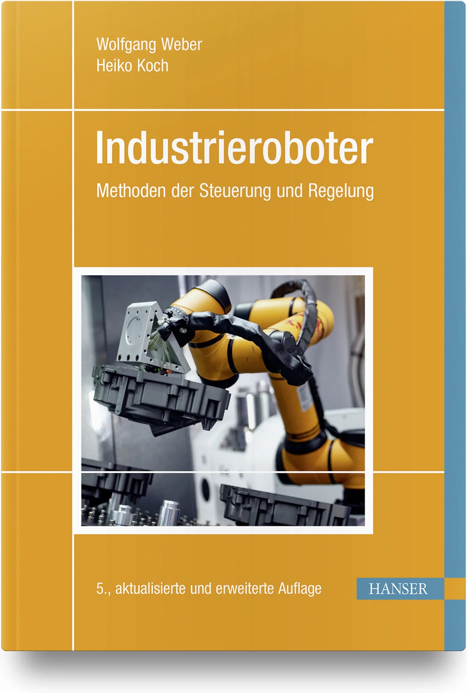 Buchcover von 'Industrieroboter' - Gebundene Ausgabe von Wolfgang Weber