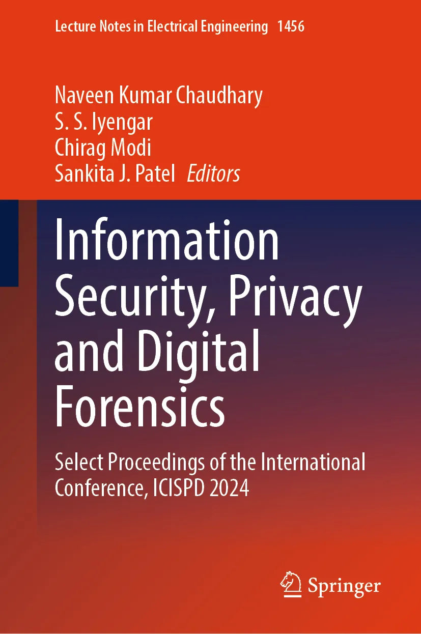 Cover: Information Security, Privacy and Digital Forensics (E-Book)