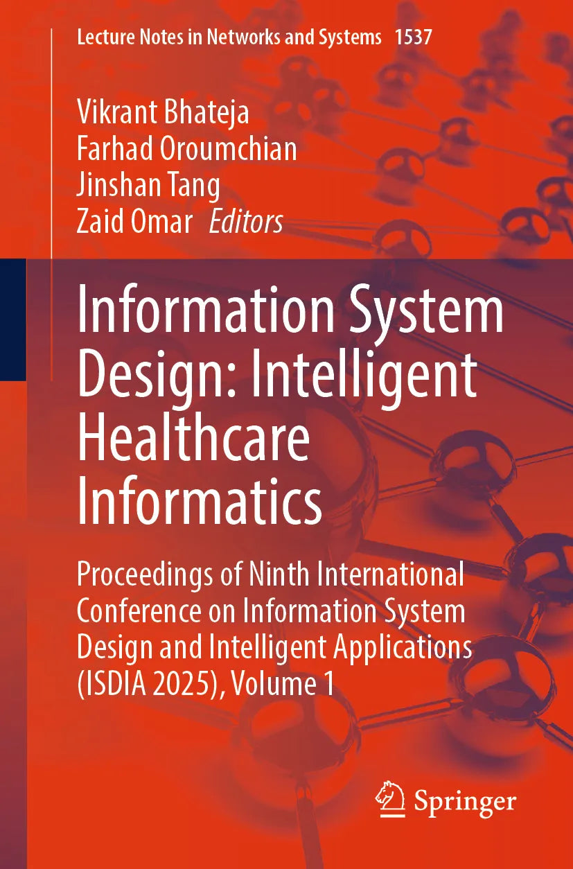 Cover: Information System Design: Intelligent Healthcare Informatics (E-Book)