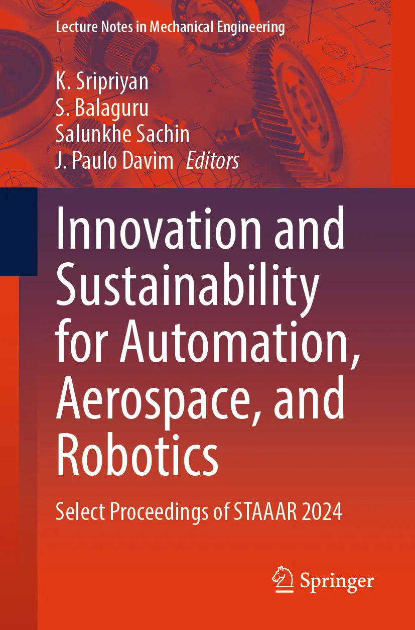 Cover: Innovation and Sustainability for Automation, Aerospace, and Robotics (E-Book)