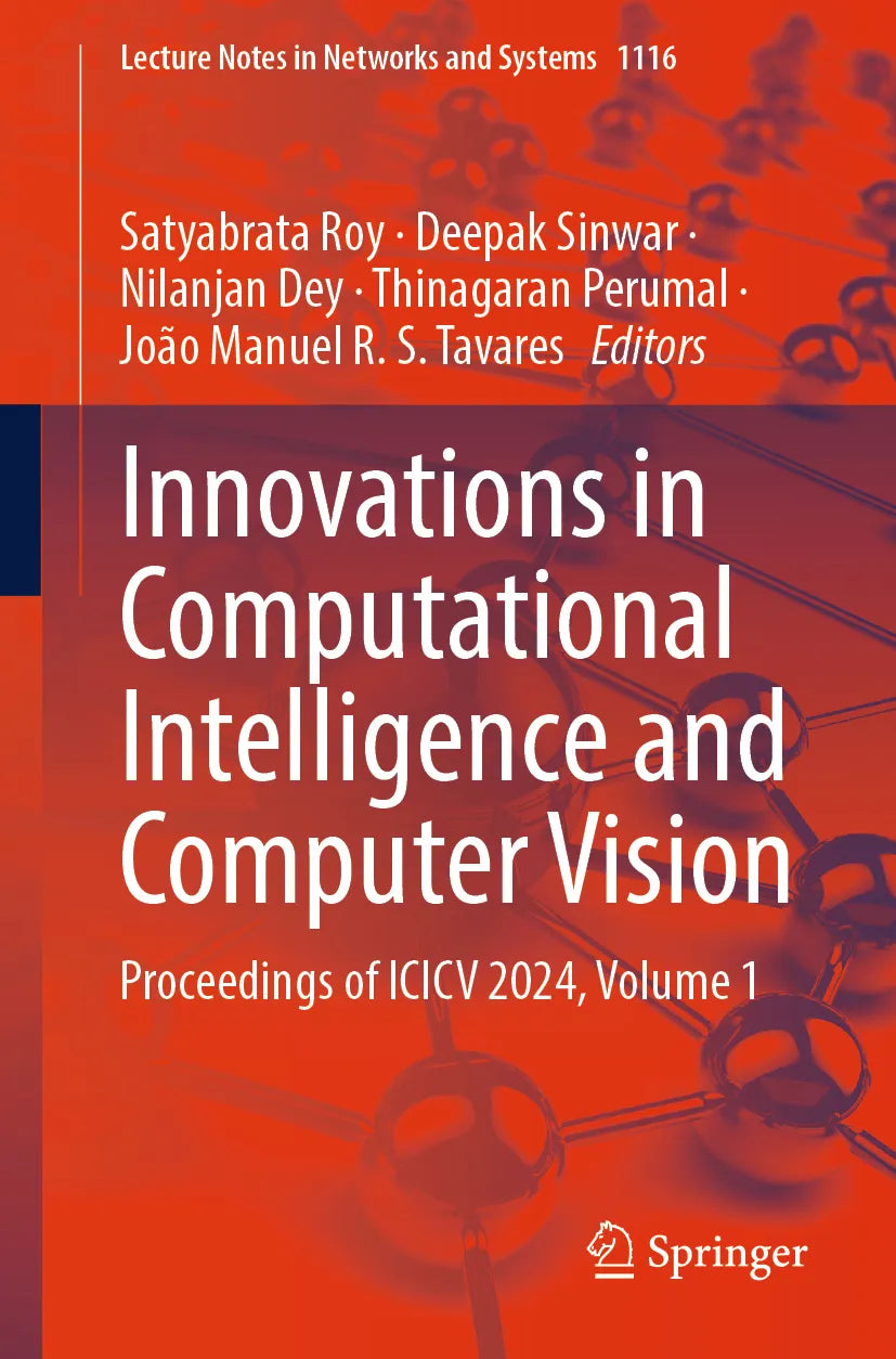 Cover: Innovations in Computational Intelligence and Computer Vision (E-Book)