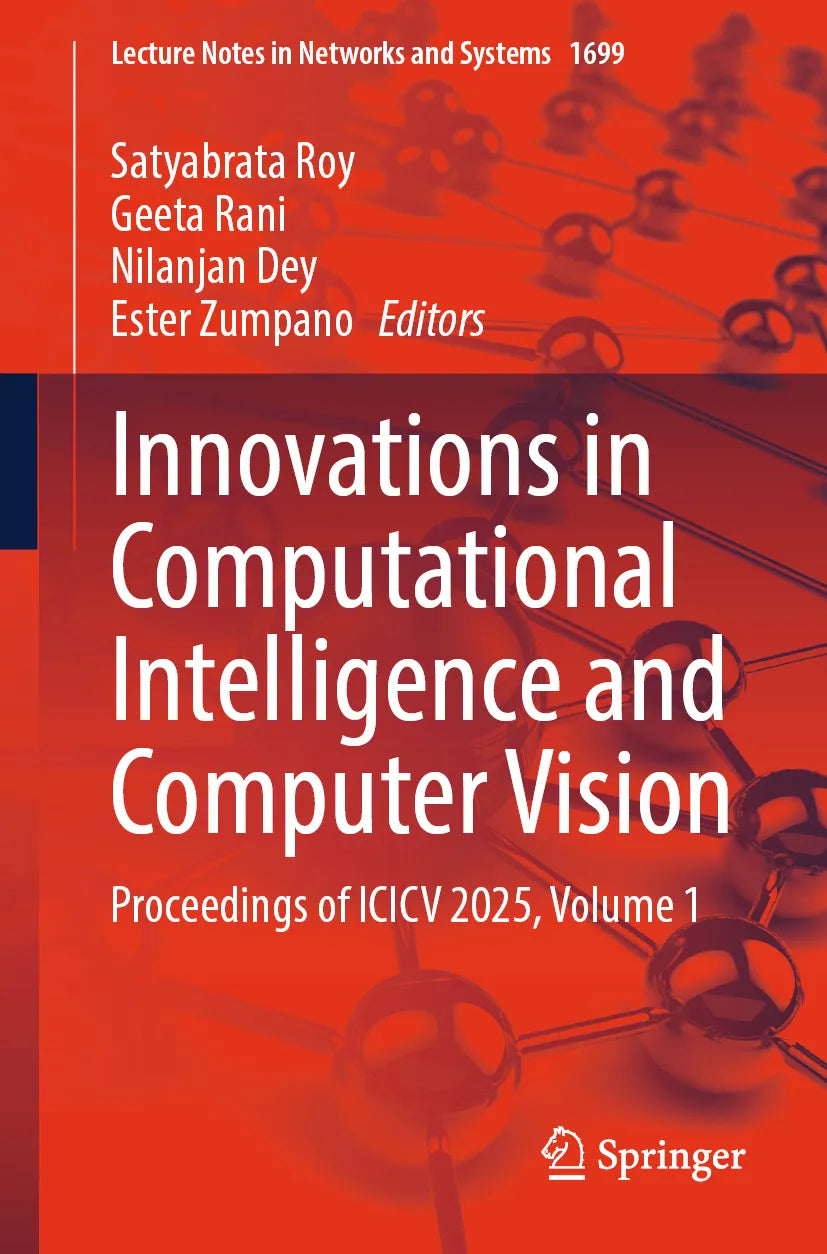 Cover: Innovations in Computational Intelligence and Computer Vision (E-Book)