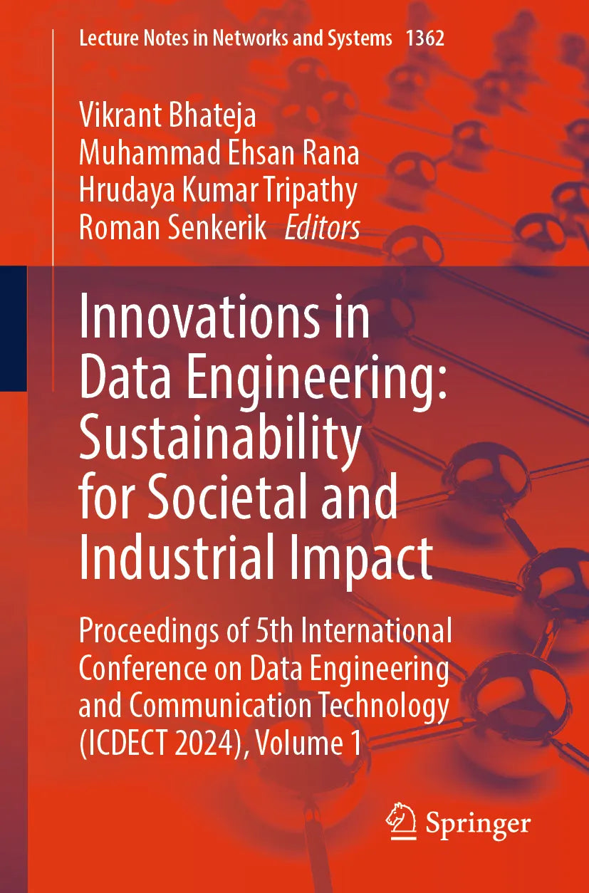 Cover: Innovations in Data Engineering: Sustainability for Societal and Industrial Impact (E-Book)
