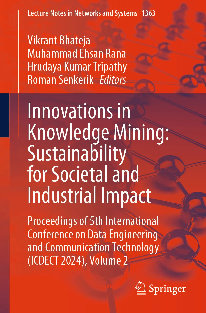 Cover: Innovations in Knowledge Mining: Sustainability for Societal and Industrial Impact (E-Book)