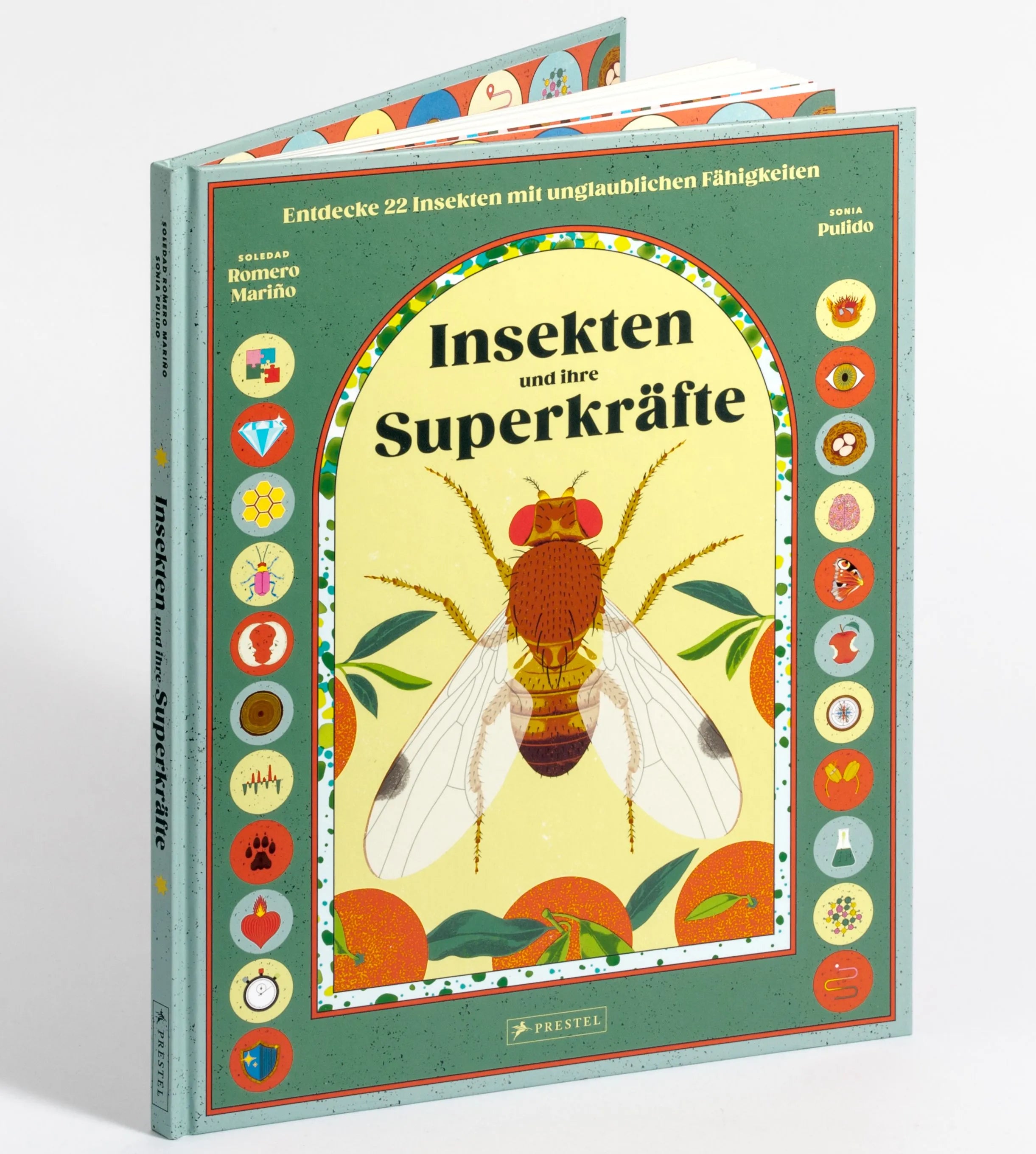 Cover: Insekten und ihre Superkräfte (Hardcover) von Soledad Romero Mariño