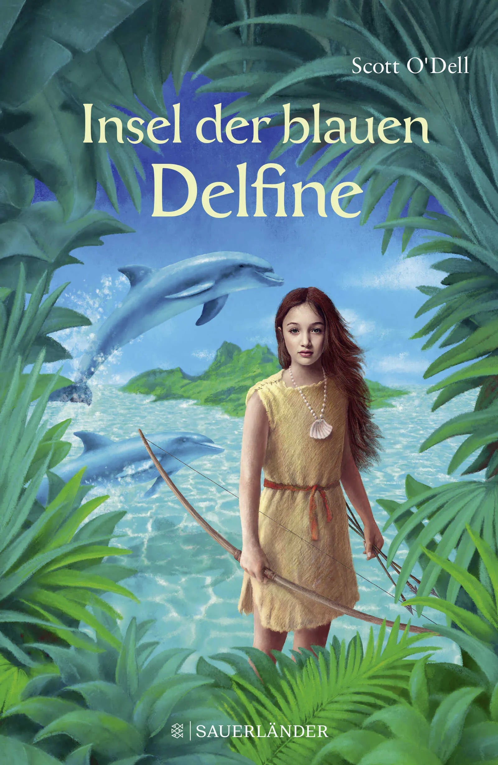 Buchcover von 'Insel der blauen Delfine' - Gebundene Ausgabe von Scott O'Dell