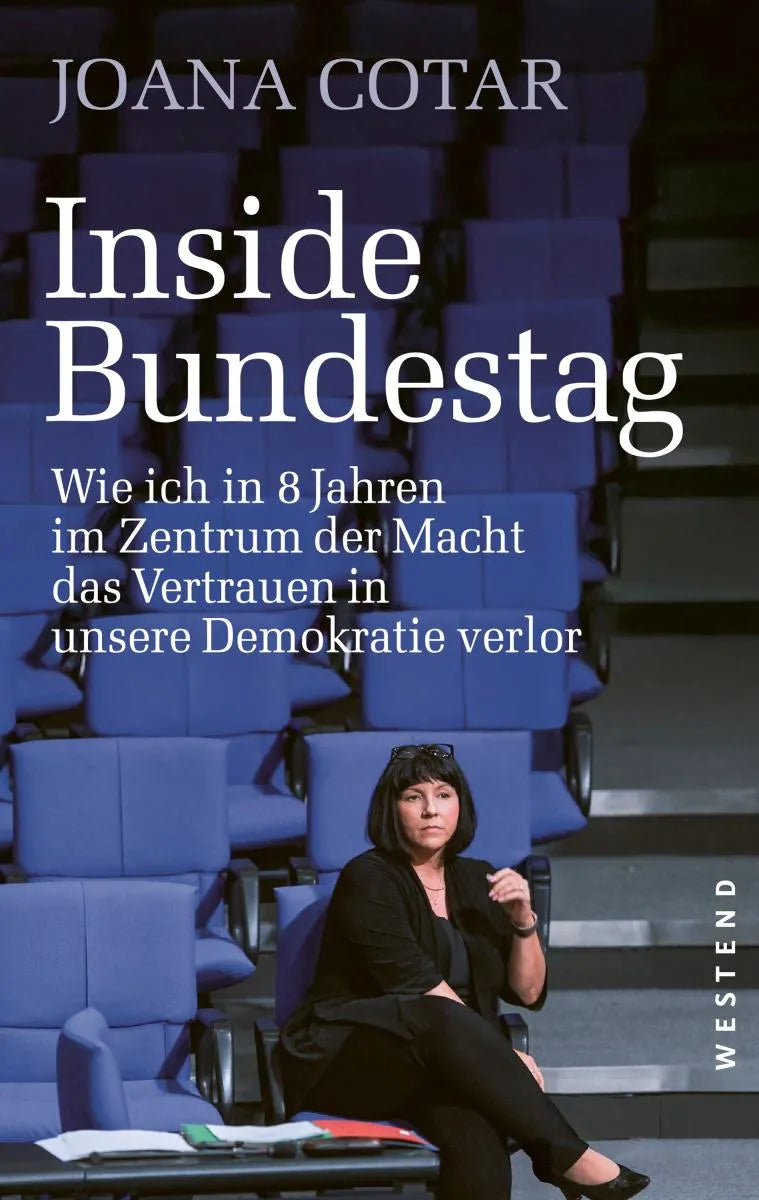 Cover von Inside Bundestag (E-Book) von Joana Cotar.