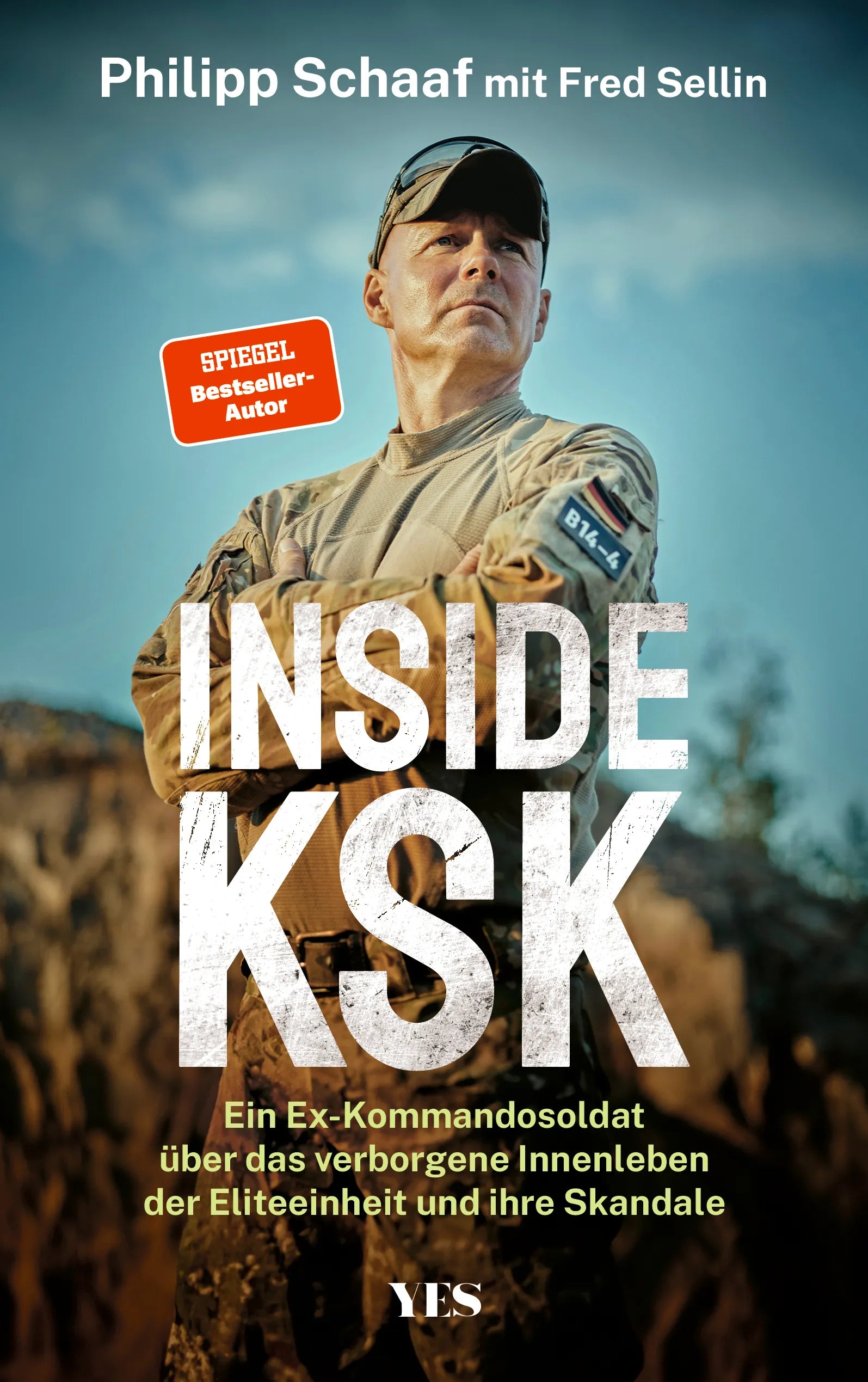 Buchcover von 'Inside KSK' - Gebundene Ausgabe von Philipp Schaaf