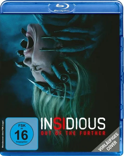 Blu-ray-Cover: Insidious: Out of the Further. Regie: Jacob Chase