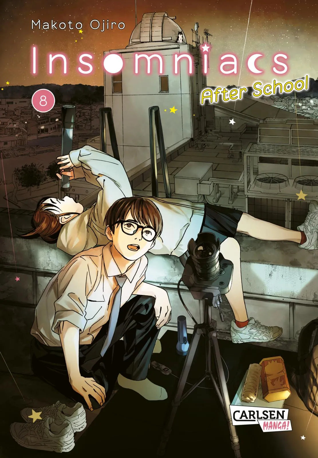 Buchcover von 'Insomniacs After School 8' - Taschenbuch von Makoto Ojiro