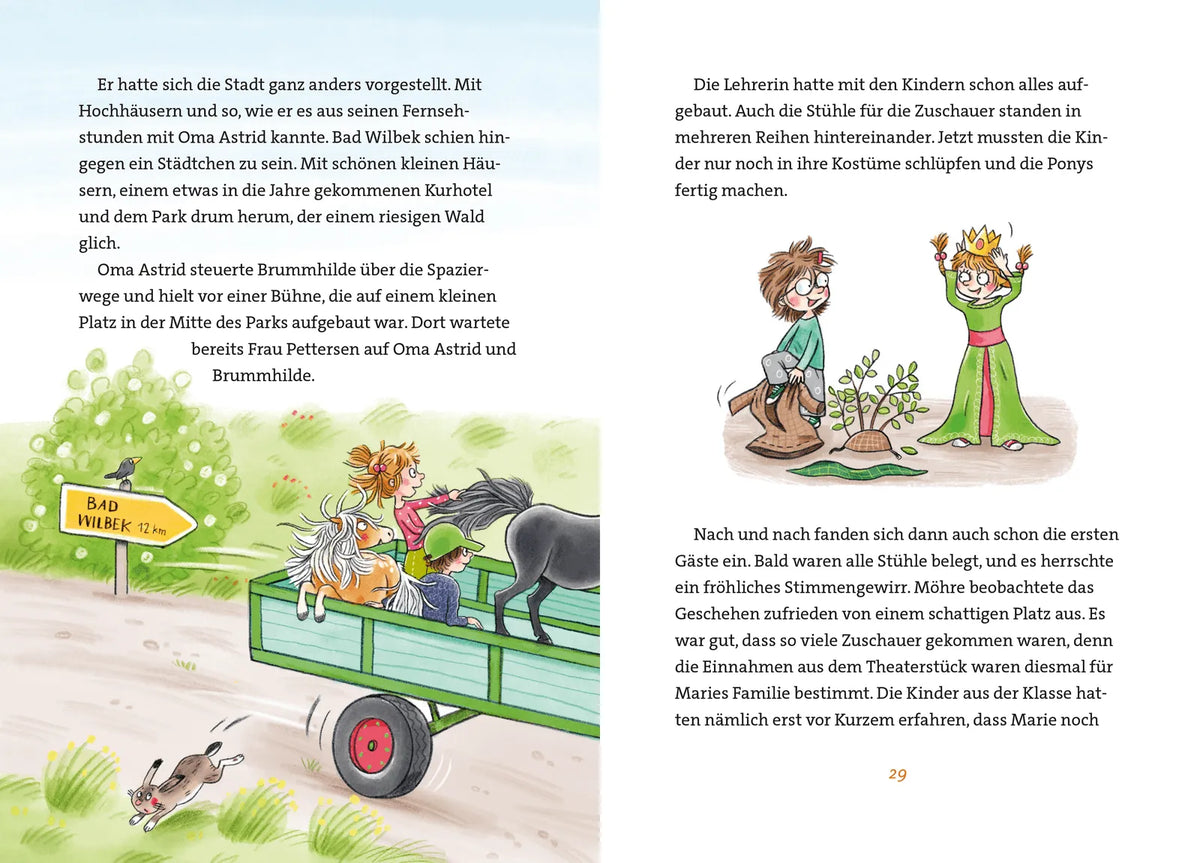 Detailansicht: Inspektor Möhre - Ein Fall für vier Hufe: Auf großer Fahrt (Hardcover)