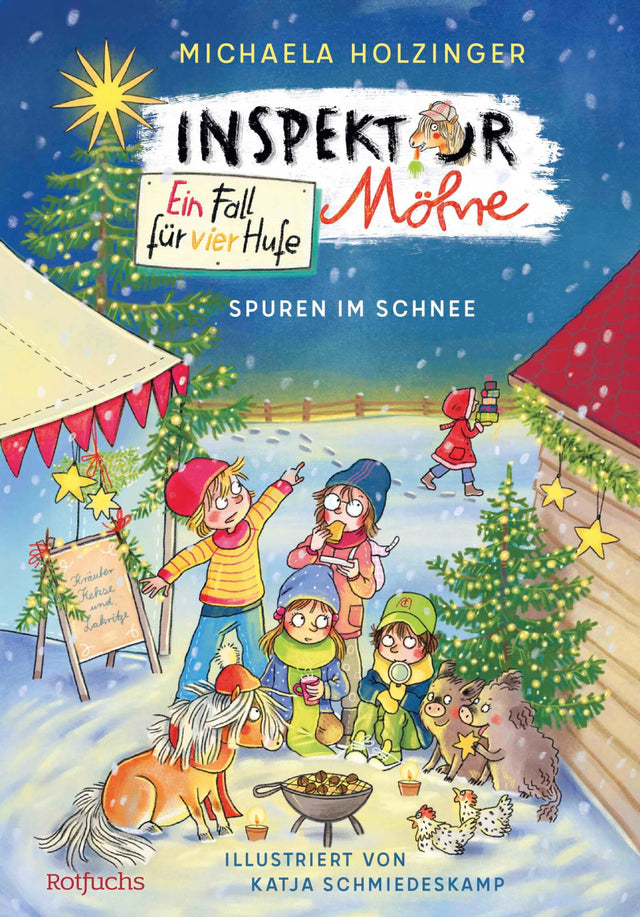 Cover: Inspektor Möhre – Ein Fall für vier Hufe: Spuren im Schnee (E-Book) von Michaela Holzinger