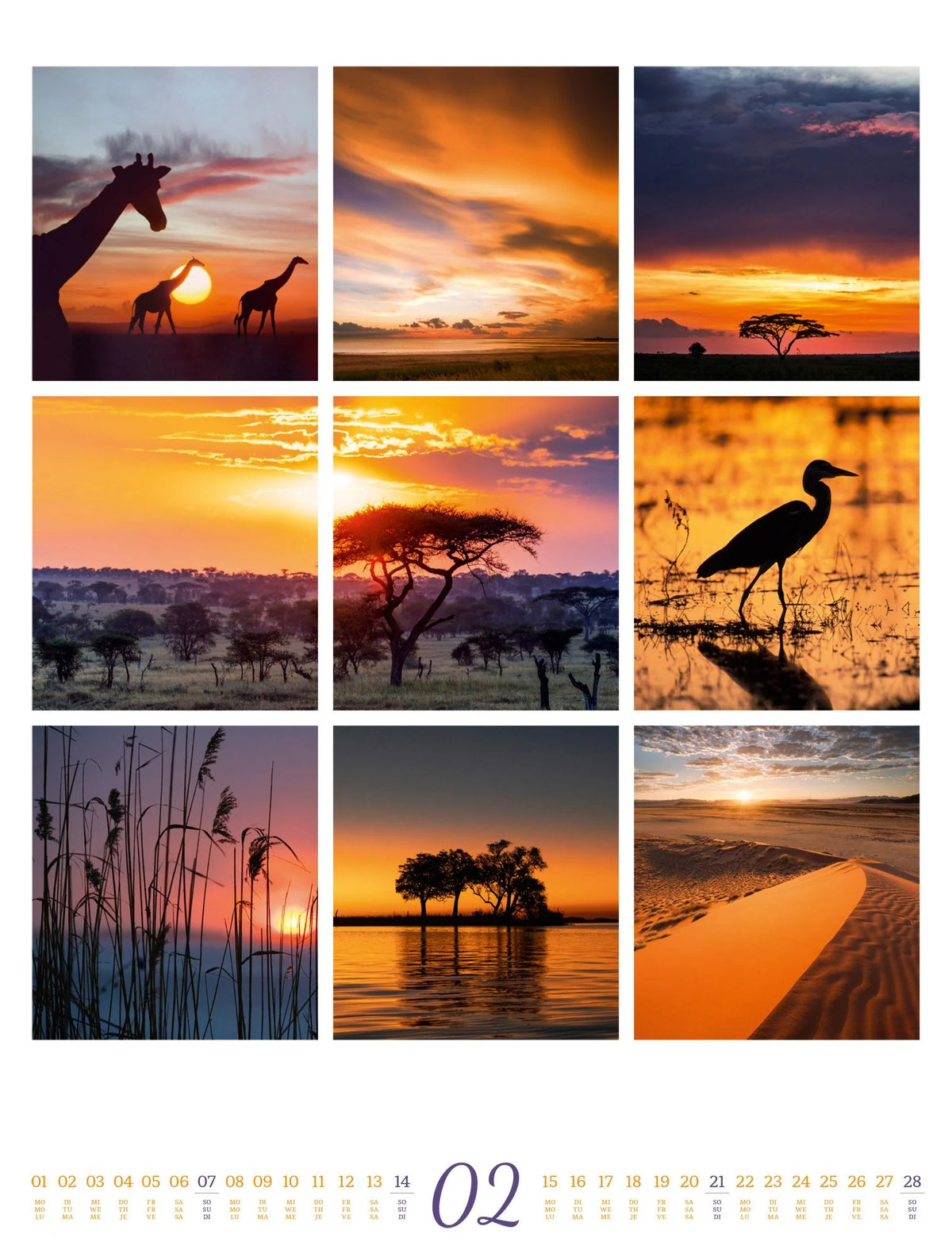 Inspiration Natur Kalender 2027 – Ansicht