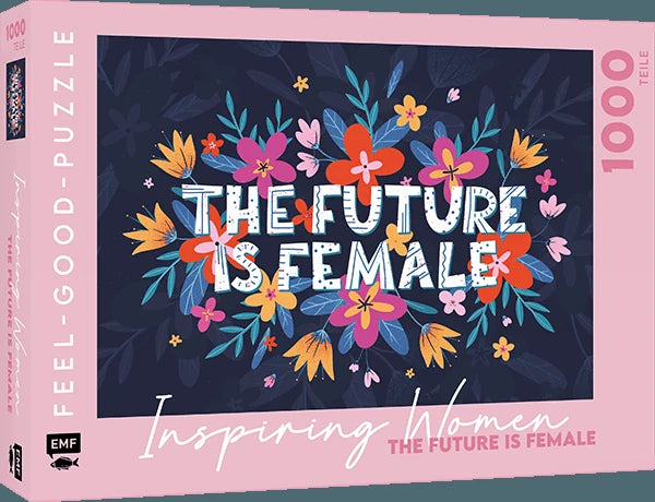 Feel-good-Puzzle 1000 Teile – INSPIRING WOMEN: The Future is female – Ansicht