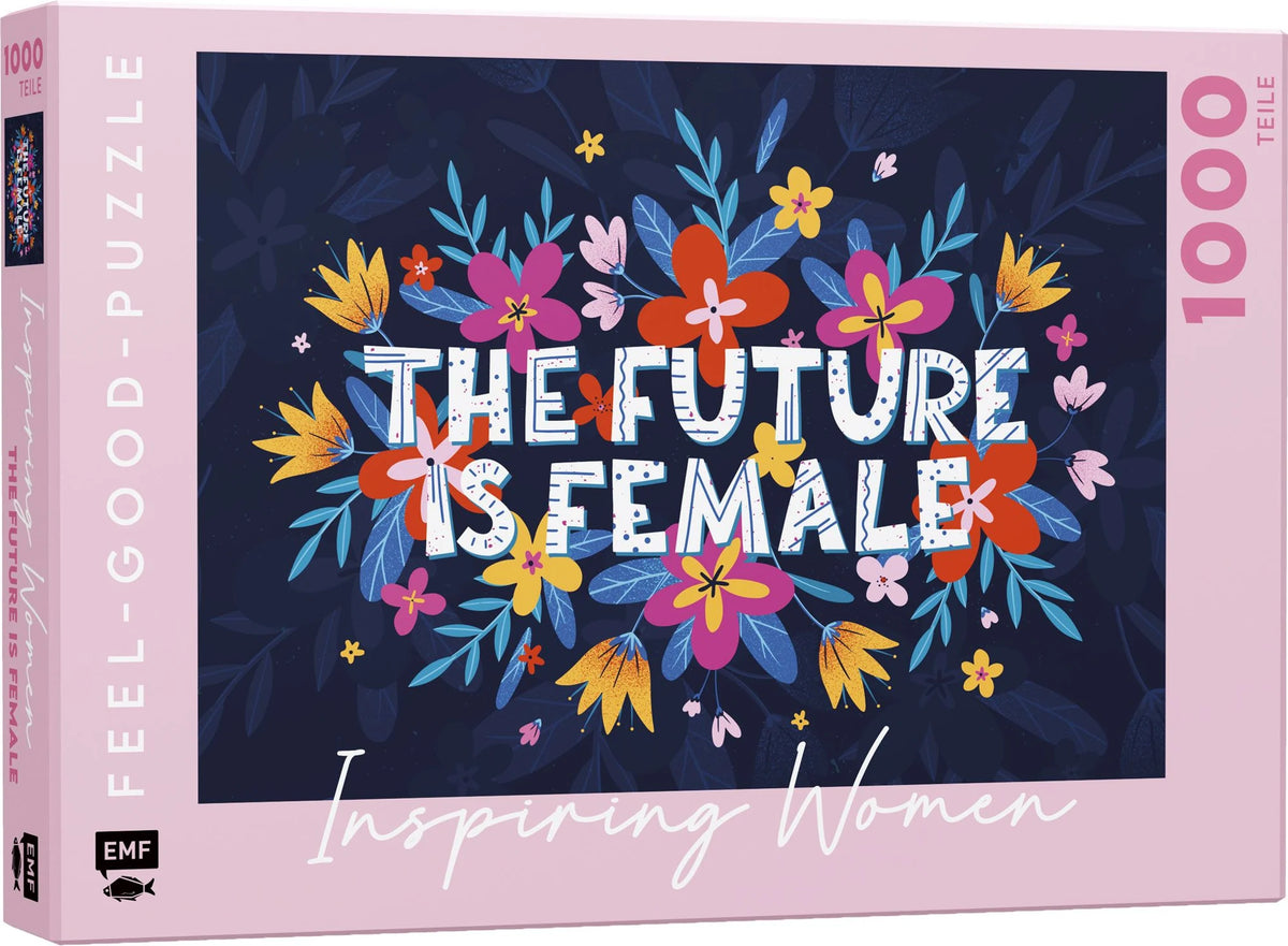 Puzzle: Feel-good-Puzzle 1000 Teile – INSPIRING WOMEN: The Future is female