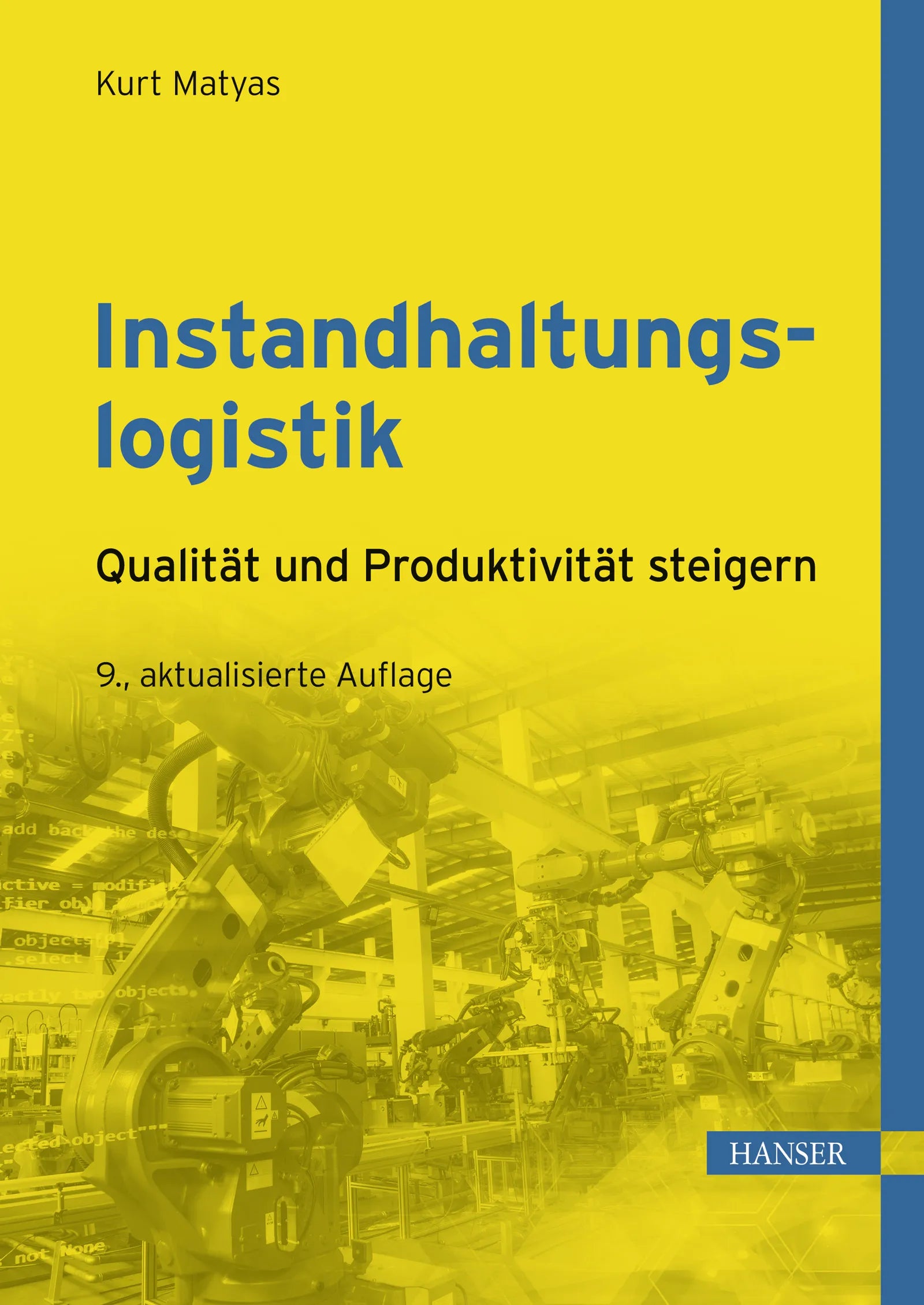 Cover: Instandhaltungslogistik (E-Book) von Kurt Matyas