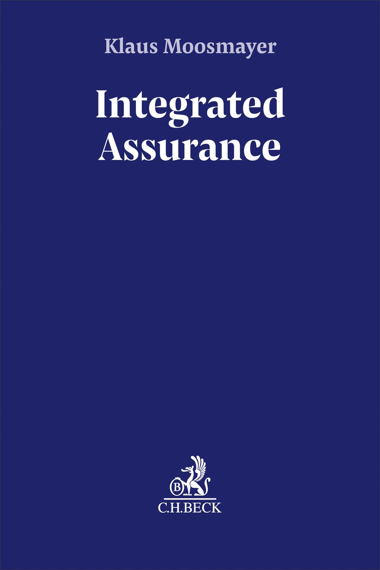 Buchcover von 'Integrated Assurance' - Taschenbuch von Klaus Moosmayer