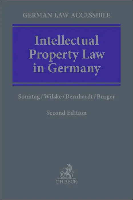 Cover: Intellectual Property Law in Germany (Hardcover) von Matthias Sonntag