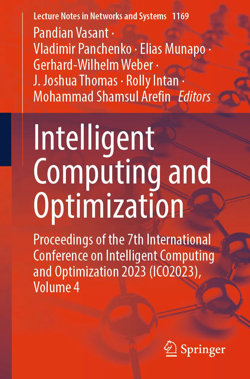 Cover: Intelligent Computing and Optimization (E-Book)