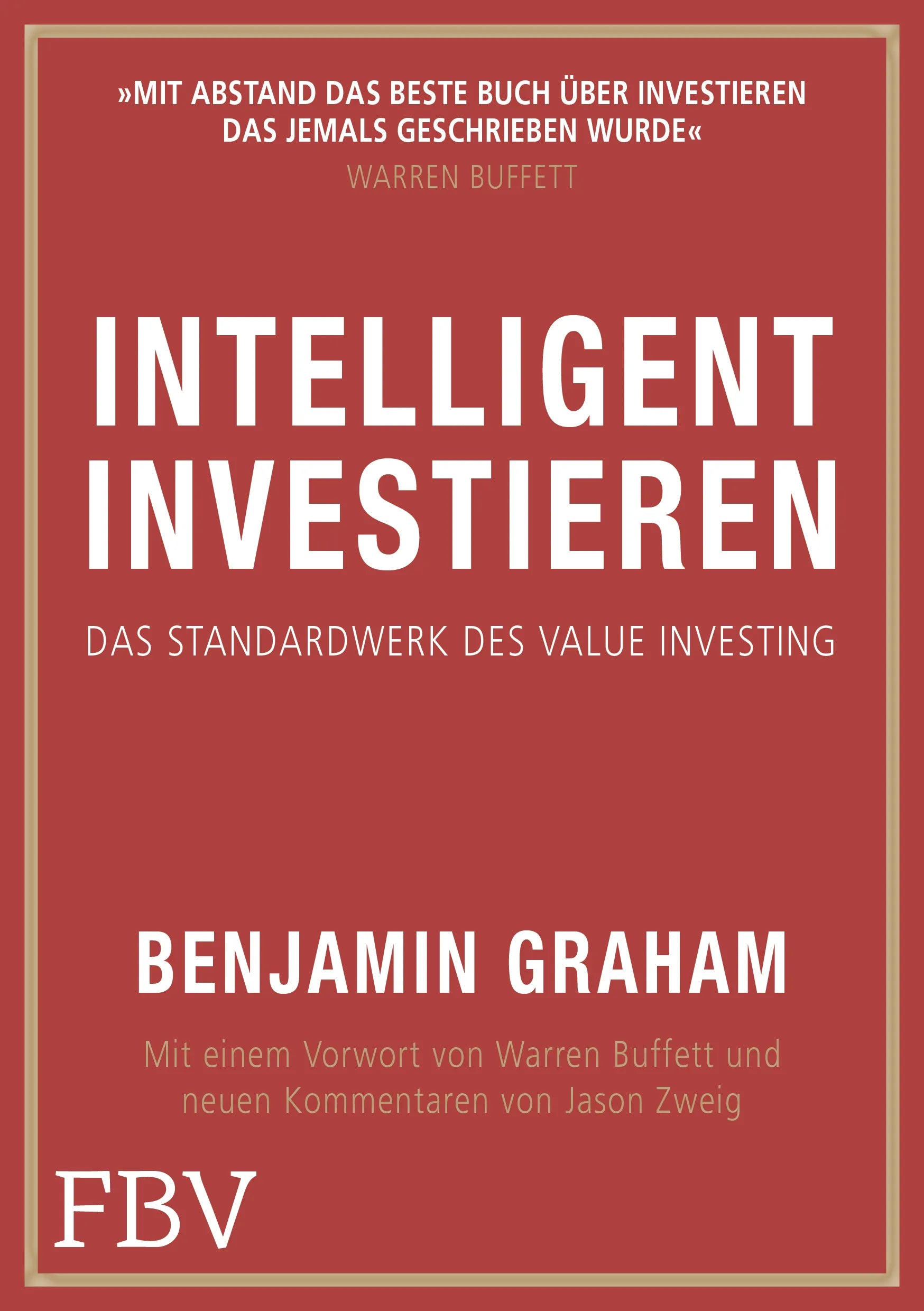 Buchcover von 'Intelligent Investieren' - Taschenbuch von Benjamin Graham