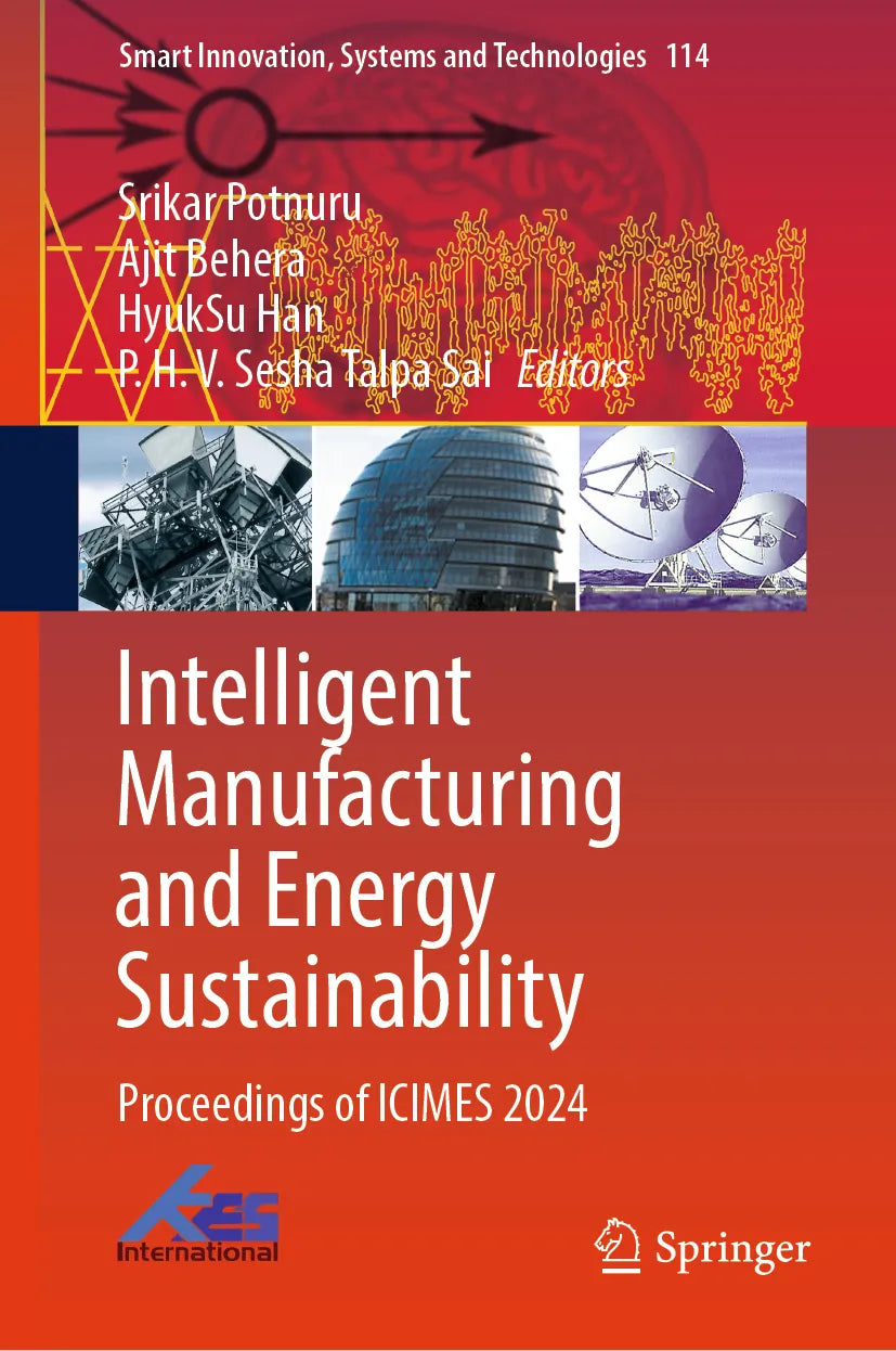 Cover: Intelligent Manufacturing and Energy Sustainability (E-Book)