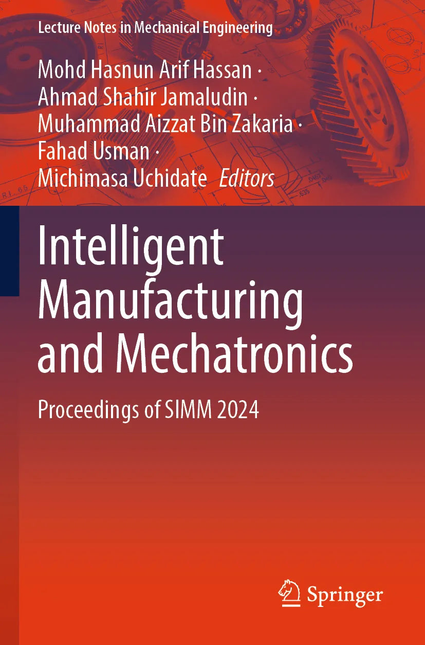 Cover: Intelligent Manufacturing and Mechatronics (E-Book)