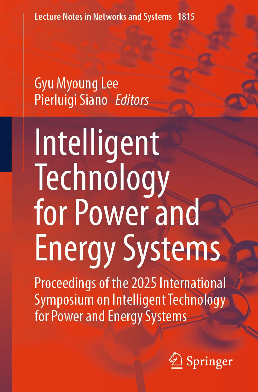 Cover: Intelligent Technology for Power and Energy Systems (E-Book)