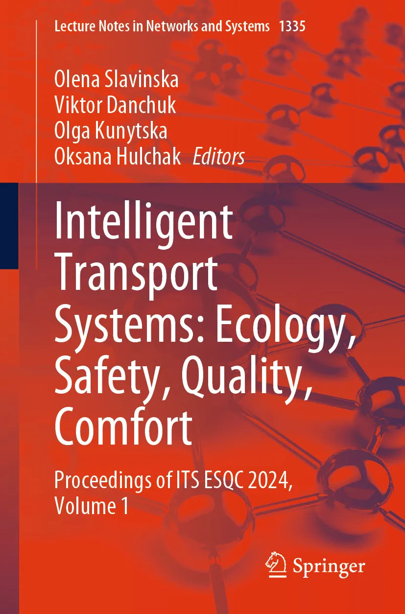 Cover: Intelligent Transport Systems: Ecology, Safety, Quality, Comfort (E-Book)
