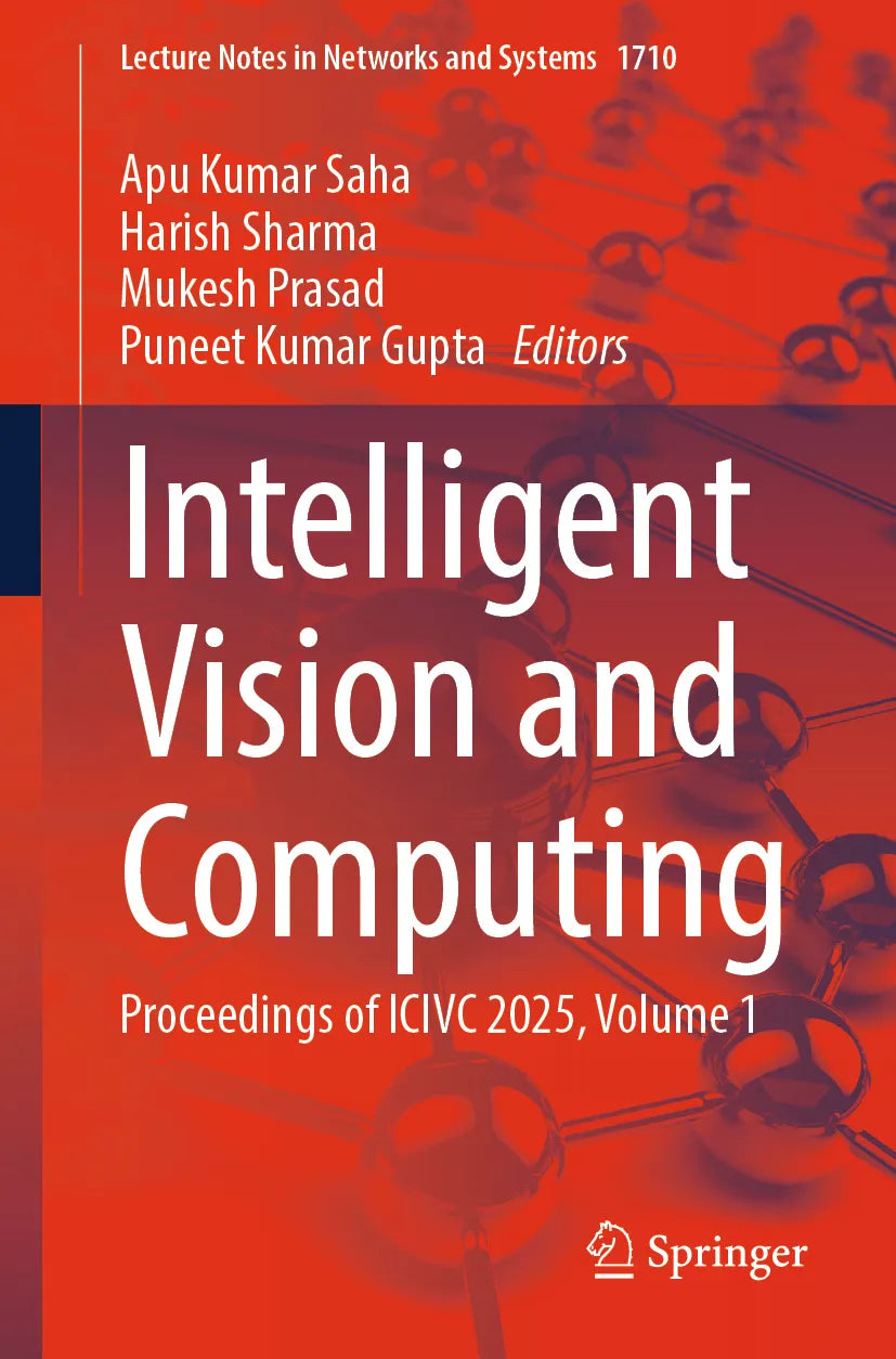 Cover: Intelligent Vision and Computing (E-Book)