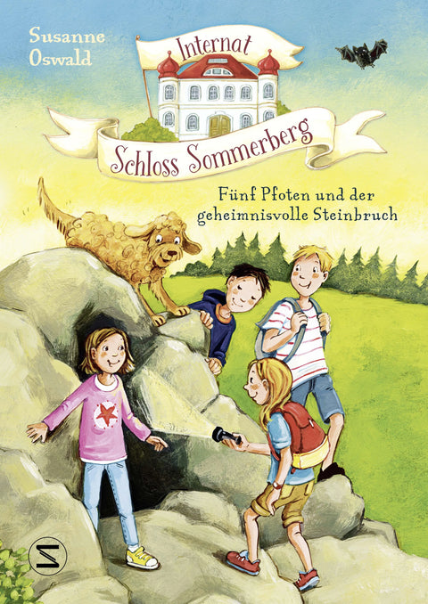 Internat Schloss Sommerberg – Fünf Pfoten und der geheimnisvolle Steinbruch
