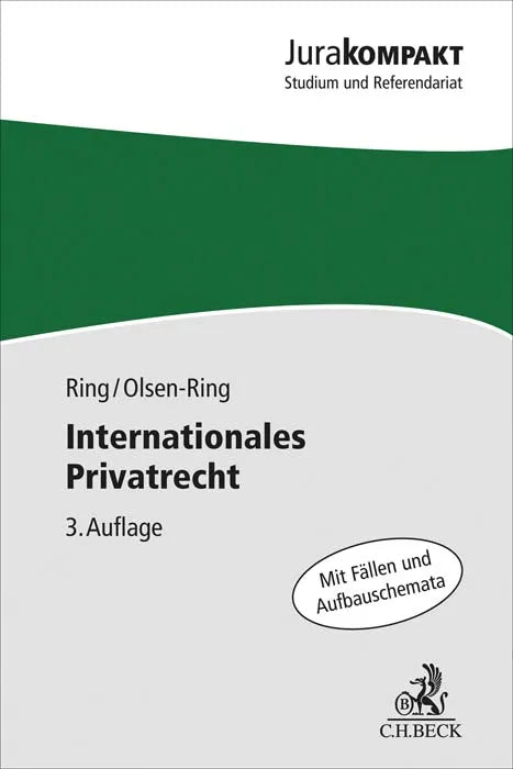 Buchcover von 'Internationales Privatrecht' - Taschenbuch von Gerhard Ring