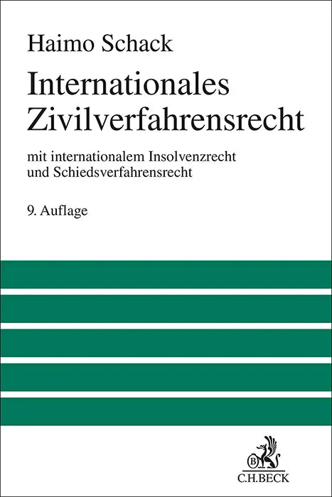 Buchcover von 'Internationales Zivilverfahrensrecht' - Gebundene Ausgabe von Haimo Schack